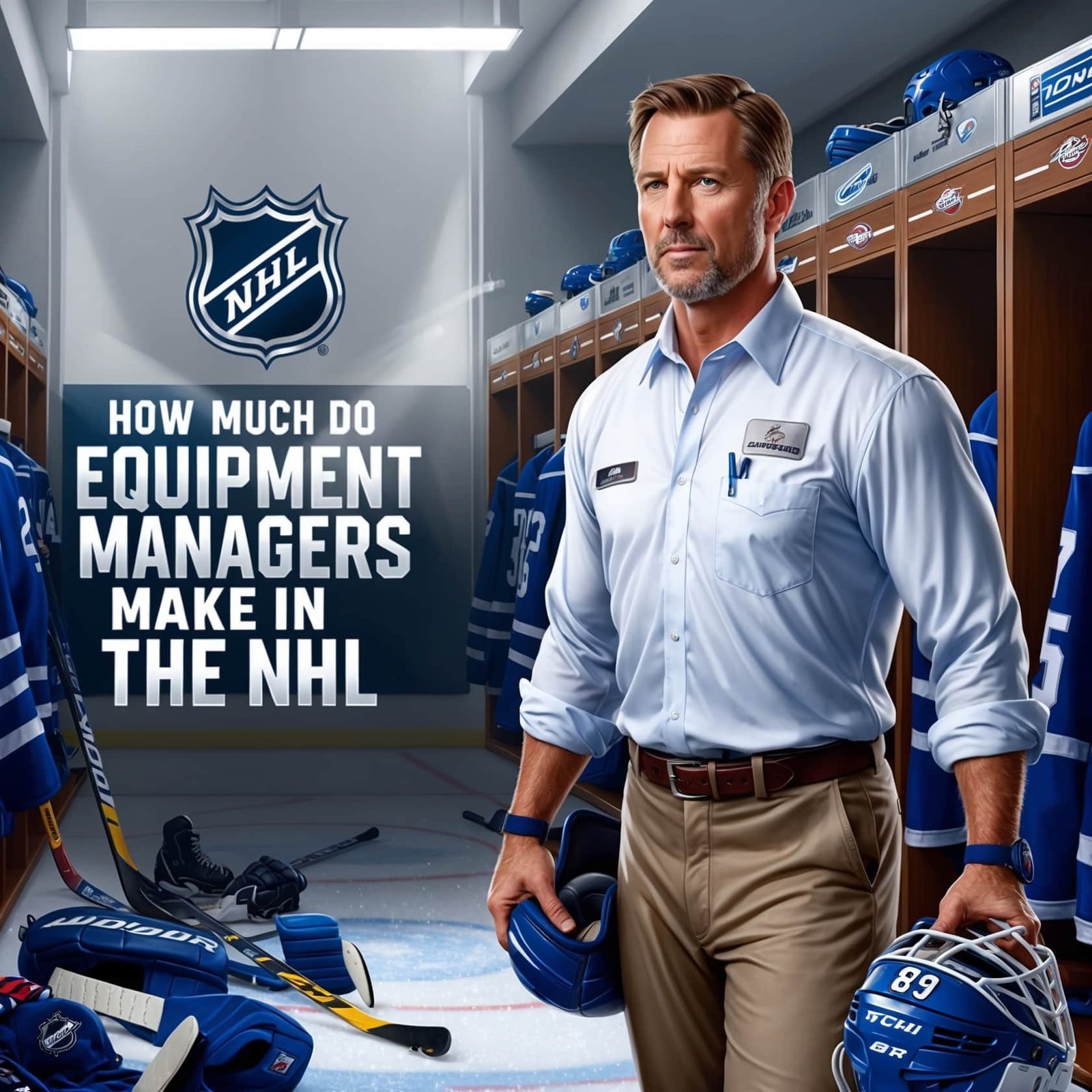 NHL equipment manager pay scale: Learn how much you could earn today!