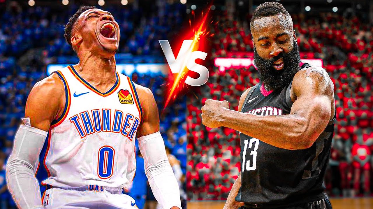 Russell Westbrook James Harden Face Off: Best Moments Highlight Reel