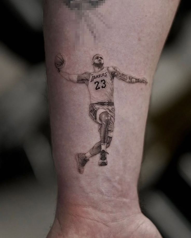 Lebron Tatoo Ideas and Inspiration Cool Basketball Player Tattoo Styles