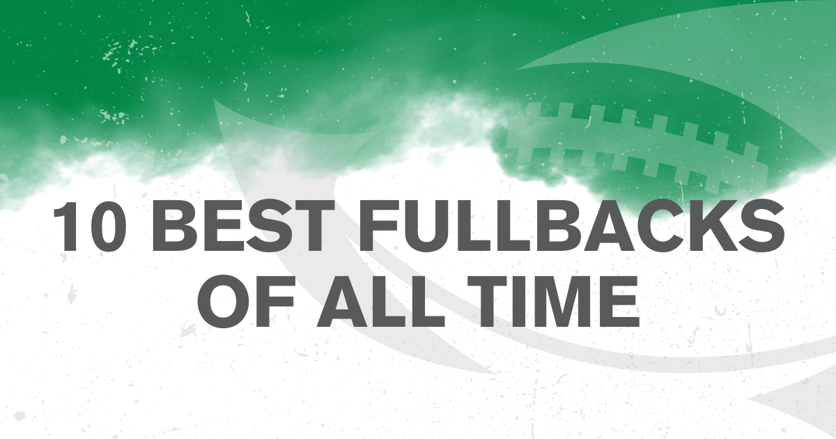 Greatest FB Of All Time Candidates? See Stats That Define Greatness!