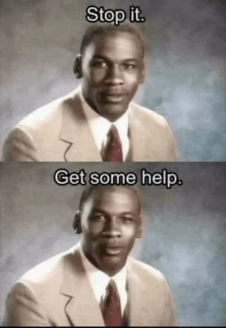 Why stop it get some help meme got popular? (Simple reasons it trended)