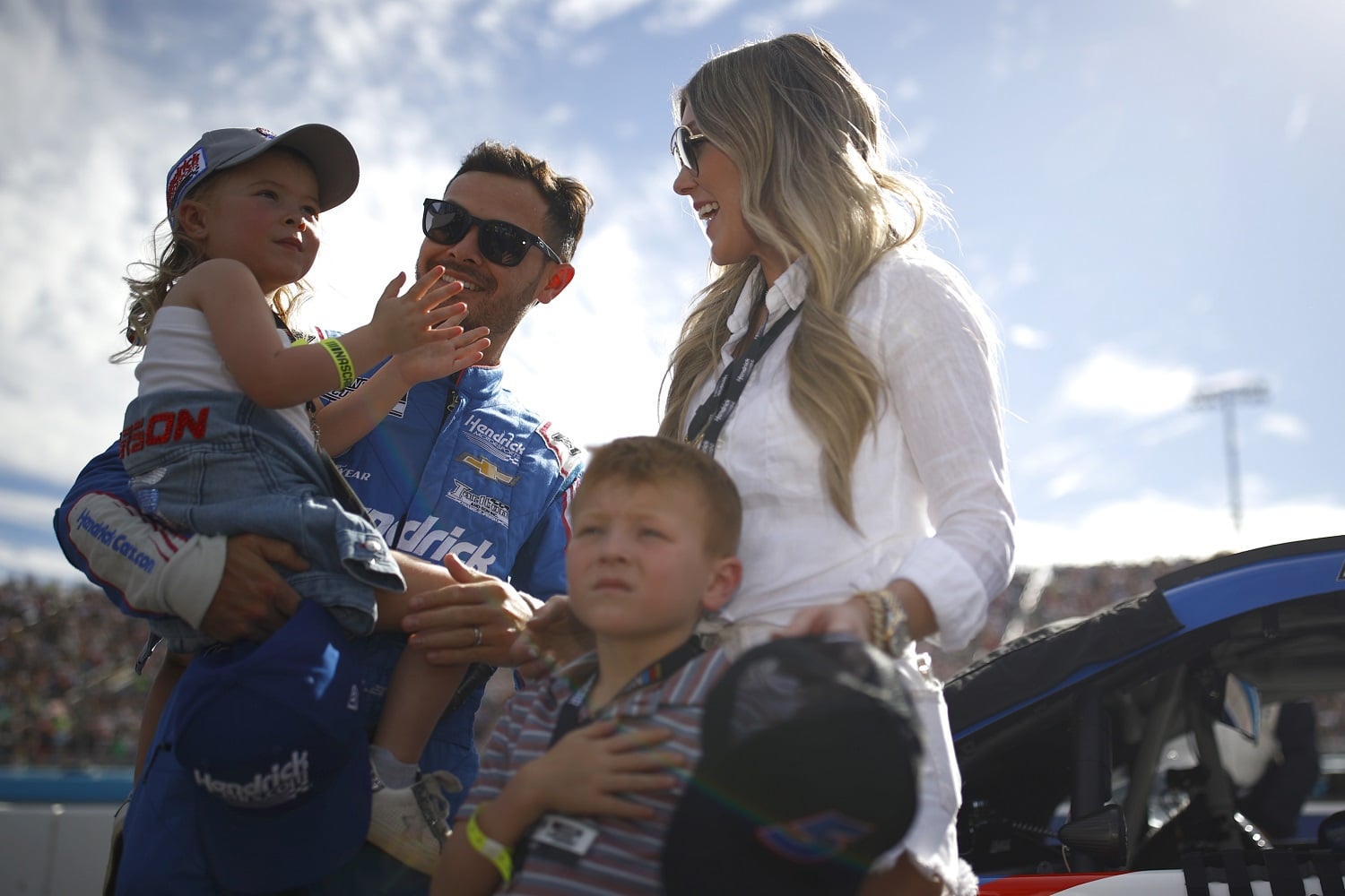 How Kyle Larson helps daughter fight cancer real family story