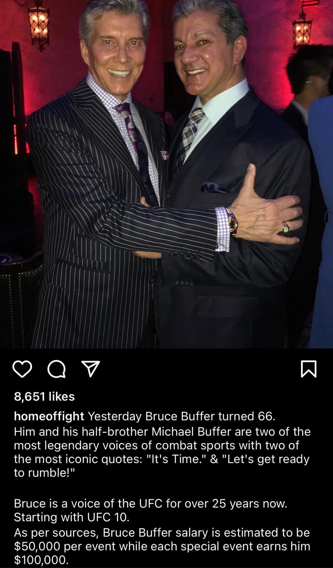 how much does bruce buffer make per fight the surprising truth you need