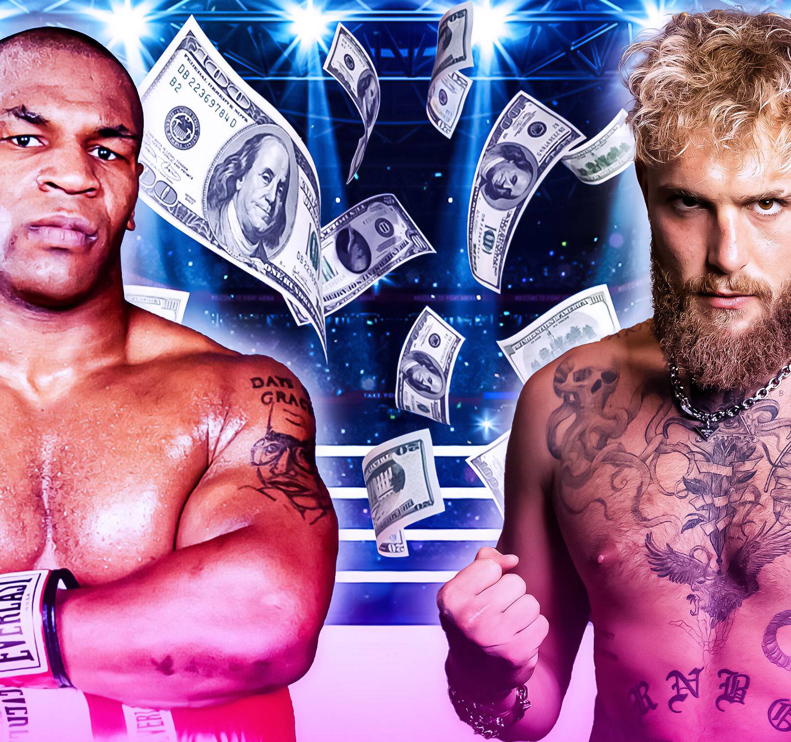 Mike Tyson Purse for Jake Paul Fight Leaked Old But Still Paid Big